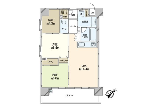 エイジングコート有馬 間取図(平面図) エイジングコート有馬 間取図(平面図)