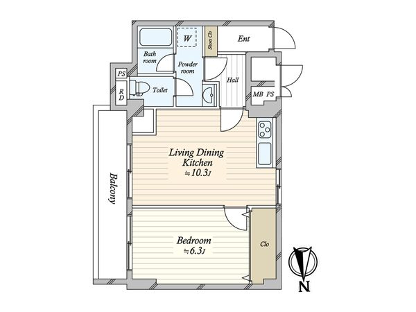 芦屋打出レックスマンション 間取図(平面図) 芦屋打出レックスマンション 間取図(平面図)