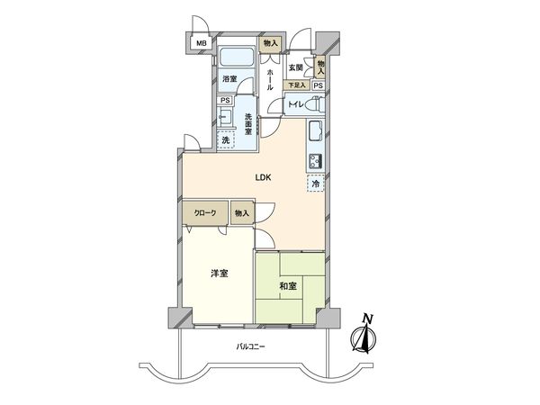 ティコット芦屋 間取図(平面図) 間取図(平面図)