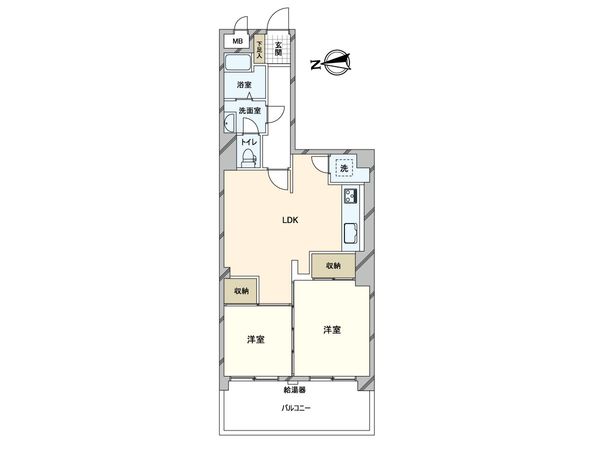 芦屋パレスハイツ 南館 間取図(平面図) 芦屋パレスハイツ 南館 間取図(平面図)