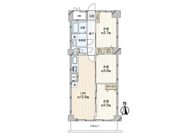 芦屋翠ケ丘パークマンション 間取図(平面図) 芦屋翠ケ丘パークマンション 間取図(平面図)