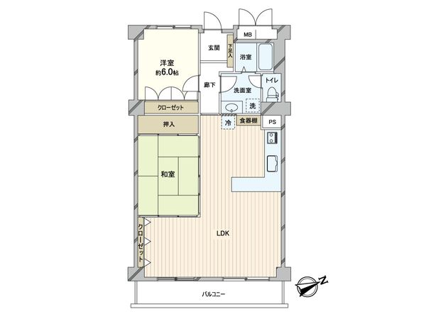 芦屋山ノ手アーバンライフアネックス 間取図(平面図) 芦屋山ノ手アーバンライフアネックス 間取図(平面図)