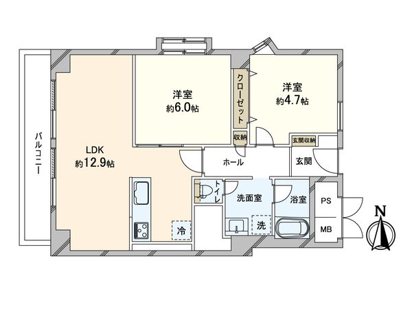 芦屋翠ケ丘パークマンション 間取図(平面図) 芦屋翠ケ丘パークマンション 間取図(平面図)