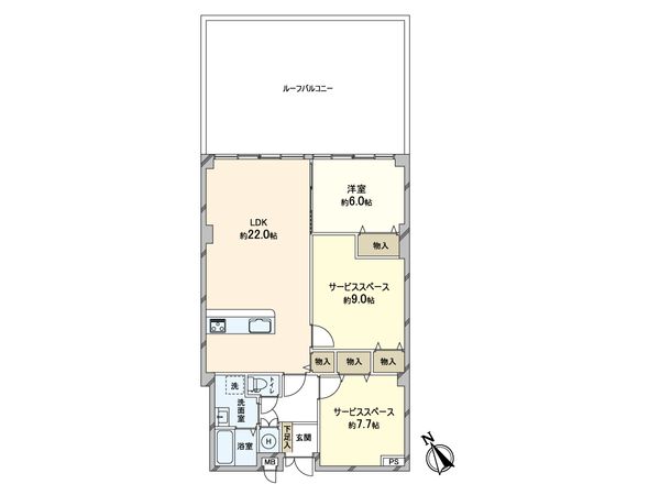 ロイヤルヒル芦屋 間取図(平面図) ロイヤルヒル芦屋 間取図(平面図)