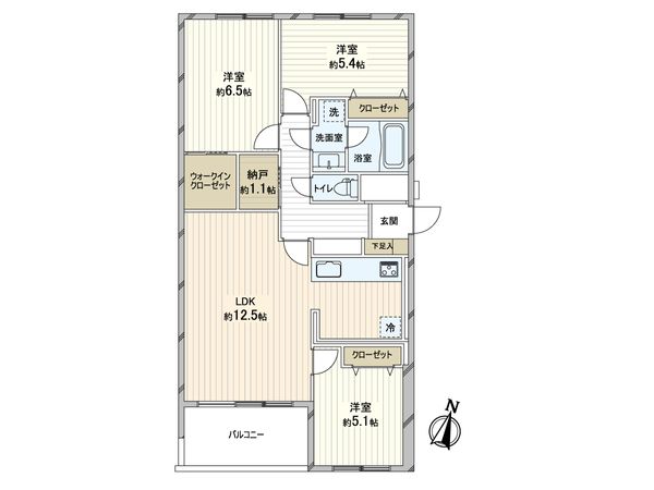 アステム芦屋A棟 間取図(平面図) アステム芦屋A棟 間取図(平面図)