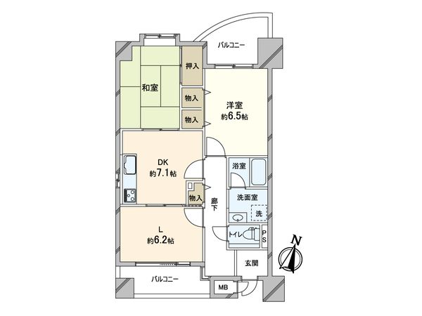 CORE芦屋呉川 間取図(平面図) CORE芦屋呉川 間取図(平面図)