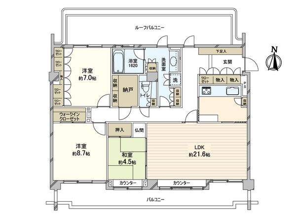 芦屋ソルステージュ 間取図(平面図) 芦屋ソルステージュ 間取図(平面図)