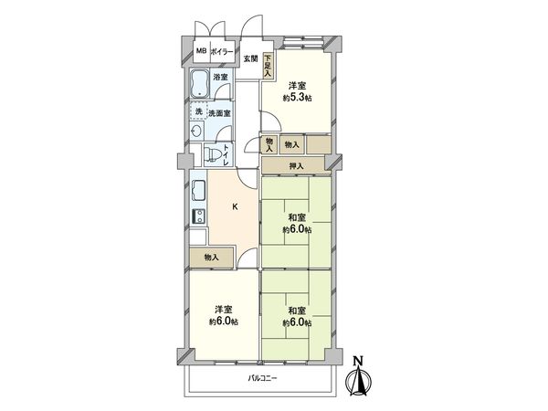 間取図(平面図)