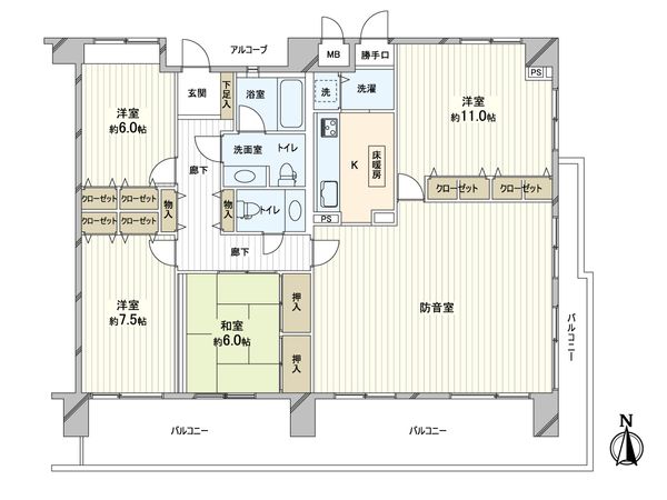 間取図(平面図)