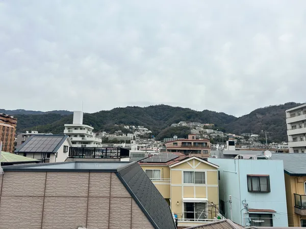 ５階共用部分からの眺望