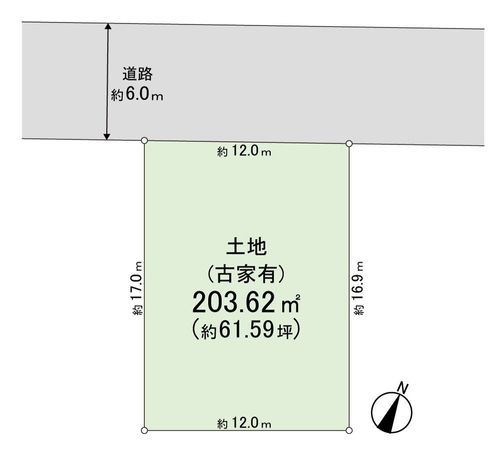 奈良市中山町西4丁目 区画図 区画図