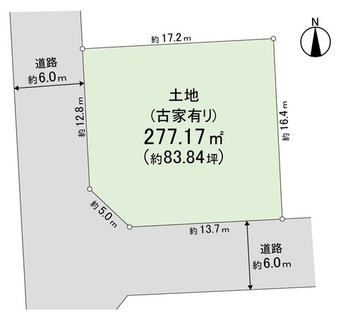奈良市北登美ヶ丘4丁目 区画図 奈良市北登美ヶ丘4丁目 区画図