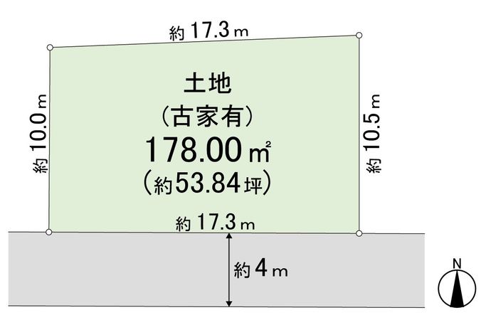 奈良市平松3丁目 区画図 奈良市平松3丁目 区画図