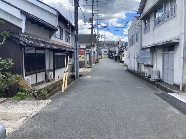 前面道路