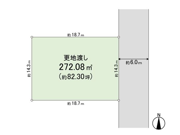 奈良市神功3丁目 区画図 奈良市神功3丁目 区画図