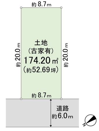 奈良市朱雀5丁目 区画図 奈良市朱雀5丁目 区画図