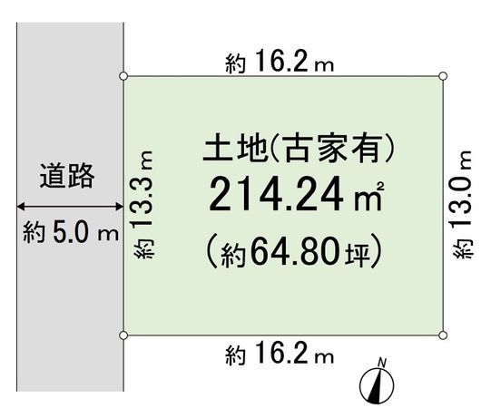 奈良市七条西町1丁目 区画図 奈良市七条西町1丁目 区画図
