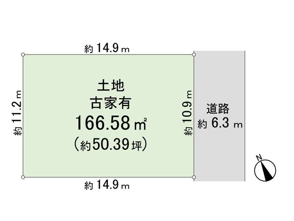 生駒市喜里が丘3丁目 区画図 生駒市喜里が丘3丁目 区画図