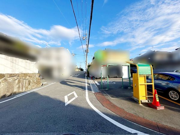 学園北1丁目土地 前面道路含む外観 学園北1丁目土地 前面道路含む外観