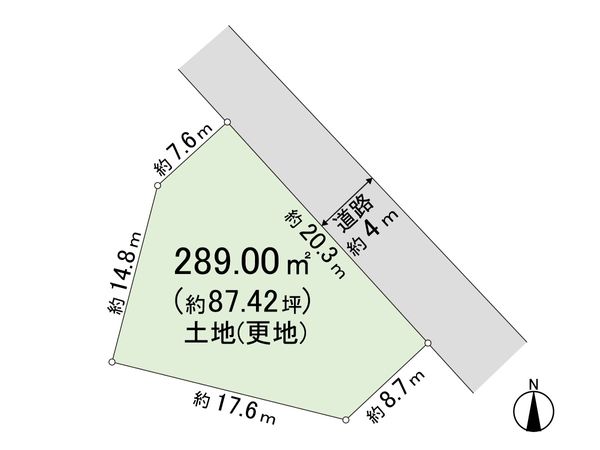 奈良市登美ヶ丘6丁目 区画図 奈良市登美ヶ丘6丁目 区画図