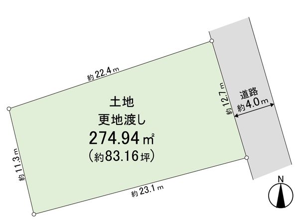 奈良市学園南2丁目 区画図 奈良市学園南2丁目 区画図