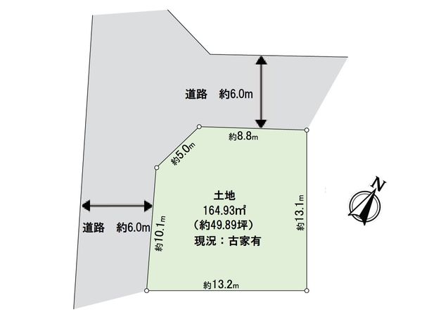 生駒市俵口町 区画図