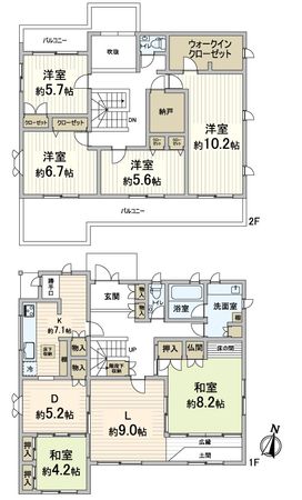 間取図(平面図)