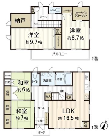 間取図(平面図)