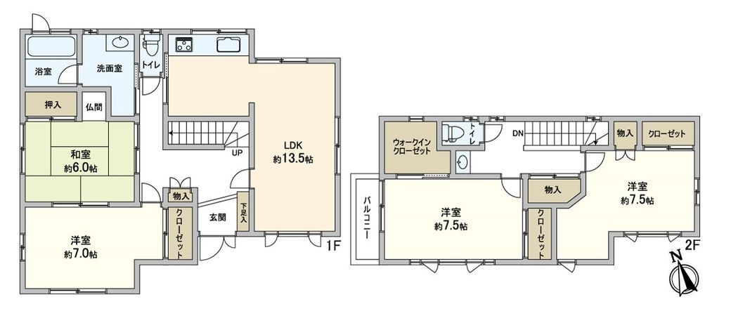 間取図(平面図)