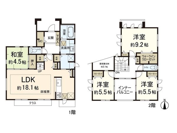 間取図(平面図)