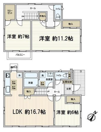 間取図(平面図)