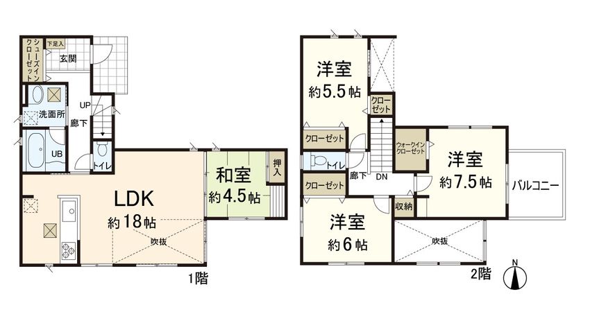 間取図(平面図)