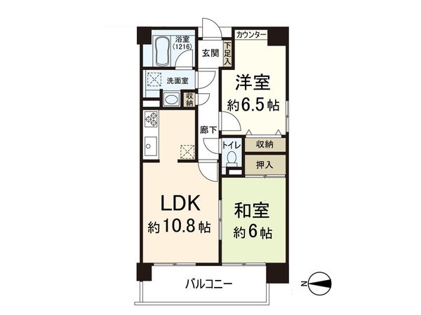 プランヴェール奈良新大宮 間取図(平面図)