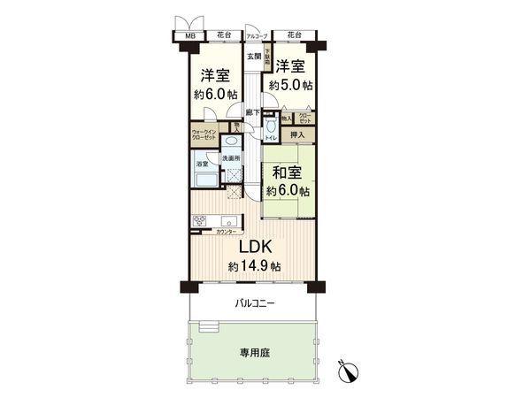 間取図(平面図)