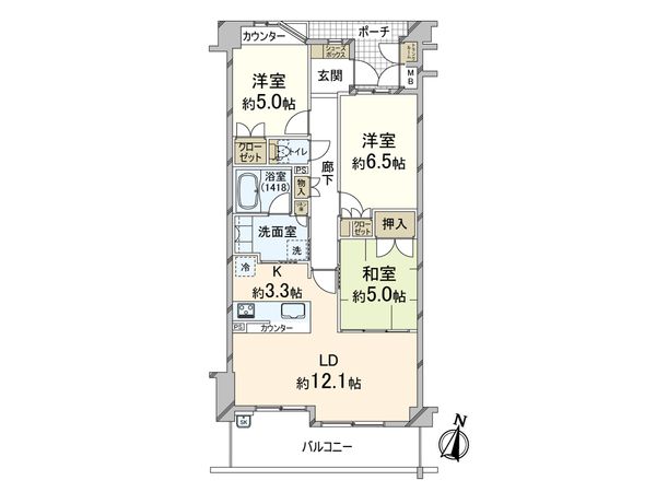 間取図(平面図)
