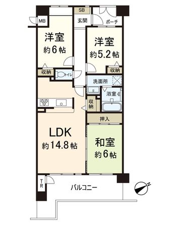 エステムコート学園前ラフィーネ 間取図(平面図) エステムコート学園前ラフィーネ 間取図(平面図)