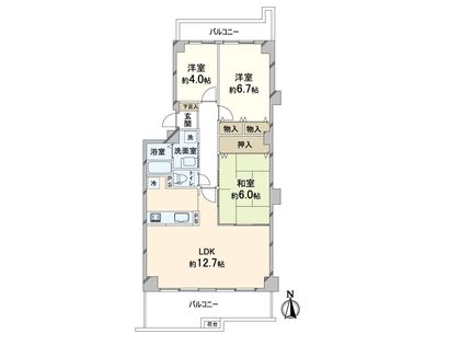 間取図(平面図)