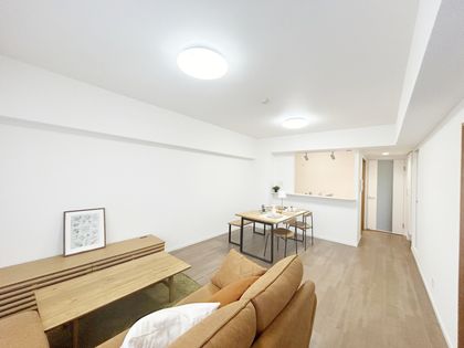 コスモヒルズあやめ池 リビング