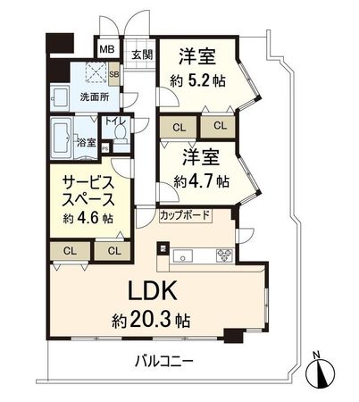 間取図(平面図)