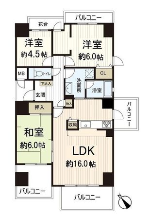 間取図(平面図)