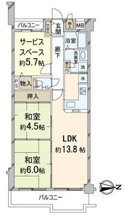 間取図(平面図)
