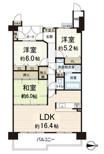 間取図(平面図) 間取図(平面図)