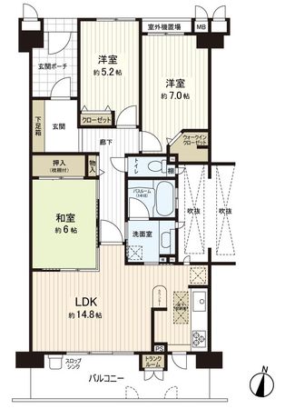 間取図(平面図)