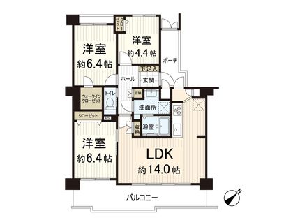 間取図(平面図) 間取図(平面図)