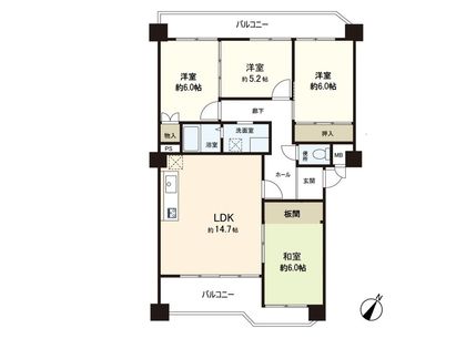 間取図(平面図)