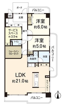 生駒西松ヶ丘アーバンコンフォート 間取図(平面図) 生駒西松ヶ丘アーバンコンフォート 間取図(平面図)