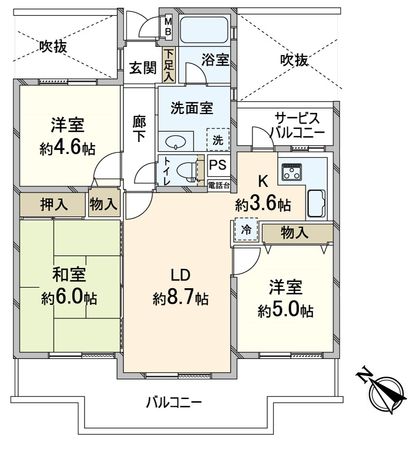 間取図(平面図)
