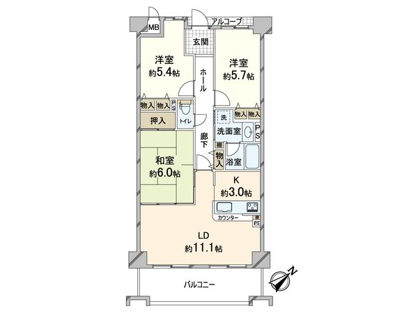 間取図(平面図)