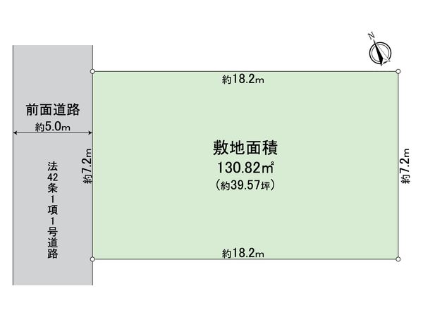 楠葉美咲2丁目 区画図