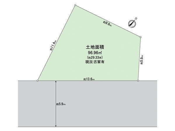 枚方市長尾東町2丁目 区画図 枚方市長尾東町2丁目 区画図